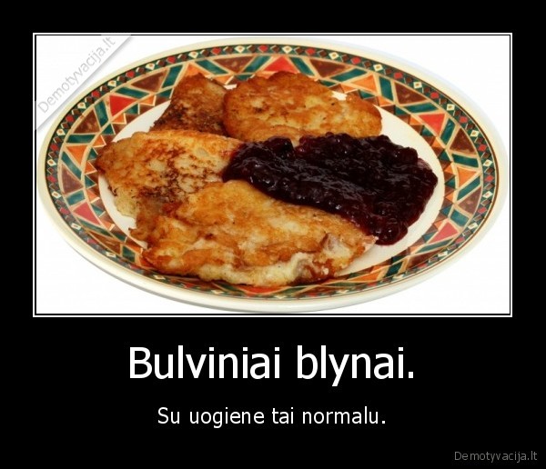 Bulviniai blynai.