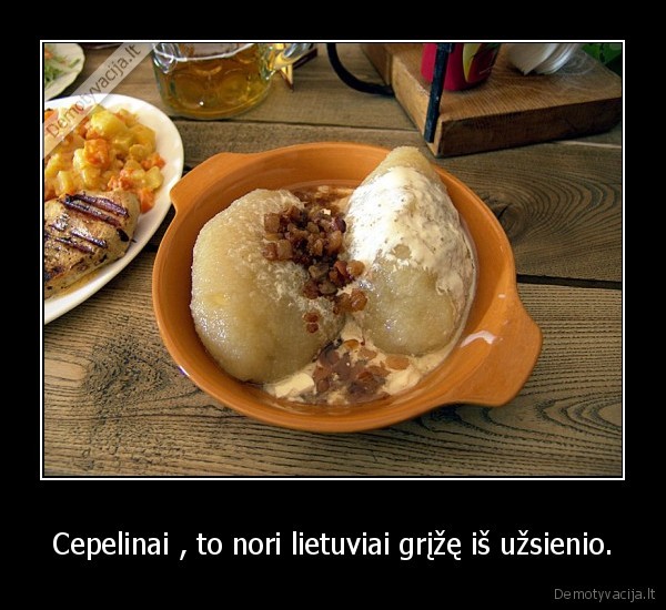 cepelinai,lietuviai, uzsienyje