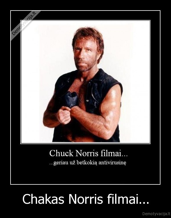 chuck,norris,filmai,antivirusine