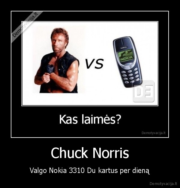 chuck, testa