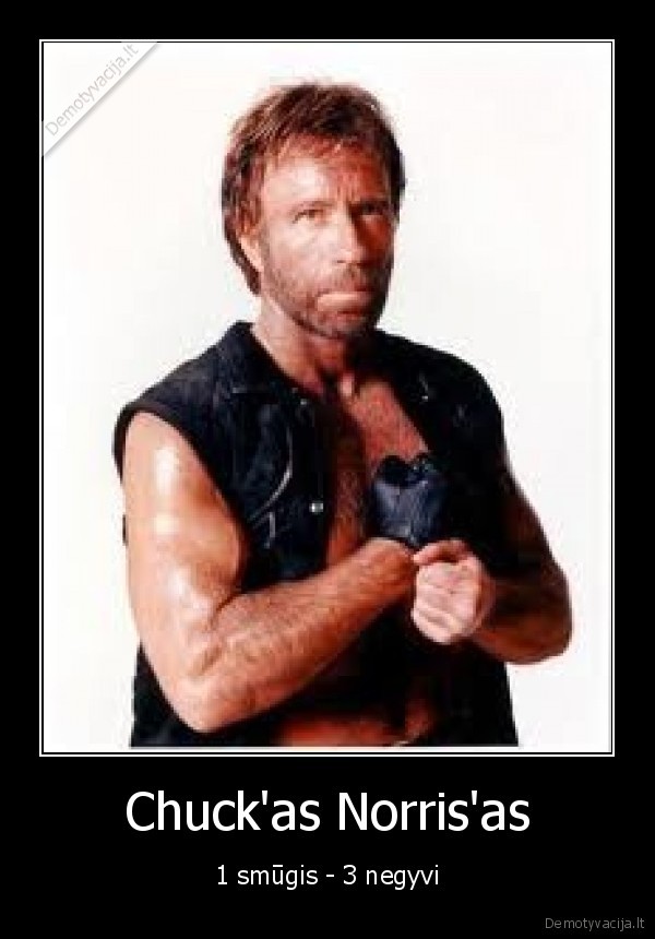 Chuck'as Norris'as