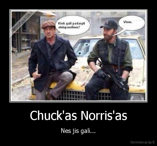 Chuck'as Norris'as