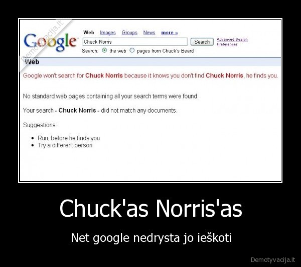 Chuck'as Norris'as