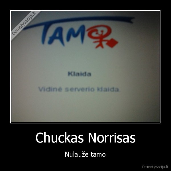 Chuckas Norrisas