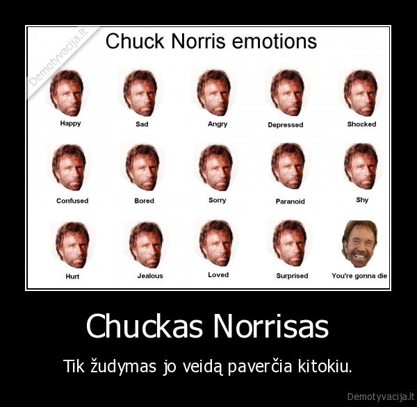 Chuckas Norrisas