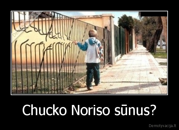 Chucko Noriso sūnus?