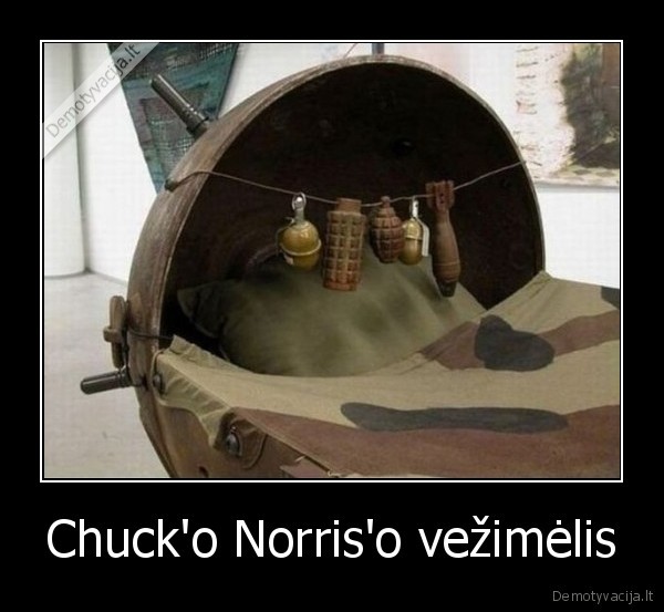 Chuck'o Norris'o vežimėlis