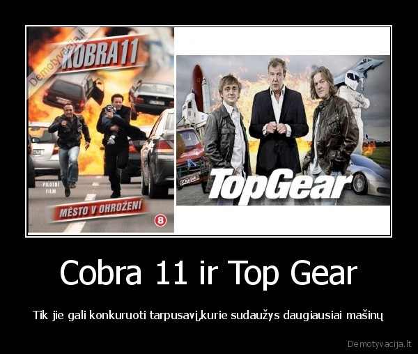 top, gear,cobra, 11,masinos,dauzymas,boom