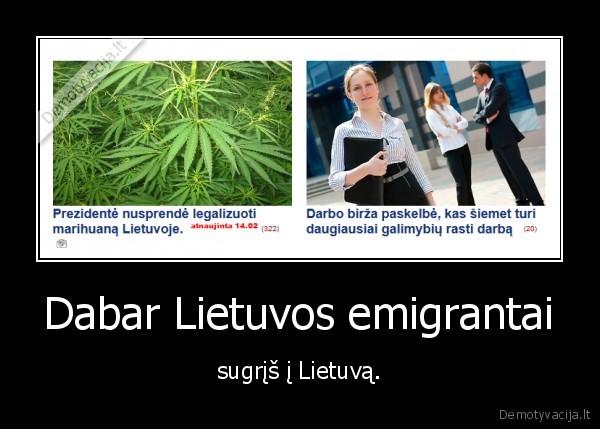 Dabar Lietuvos emigrantai