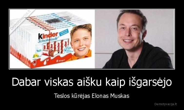 kinder,tesla,elon, musk