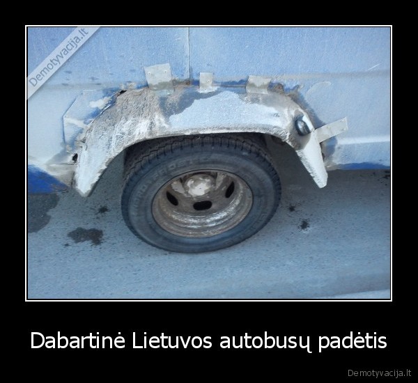 Dabartinė Lietuvos autobusų padėtis