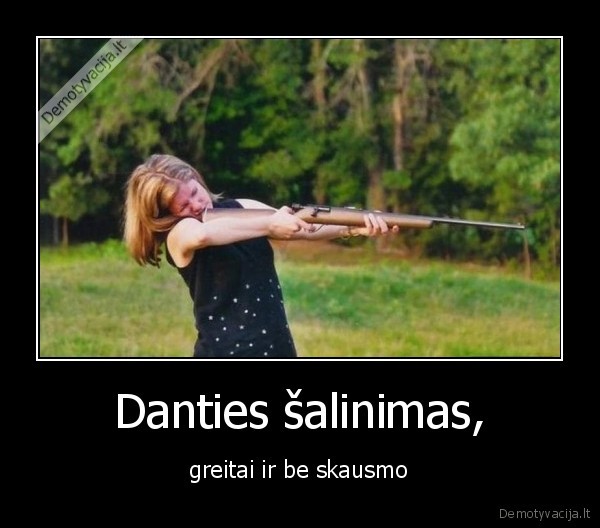 Danties šalinimas,