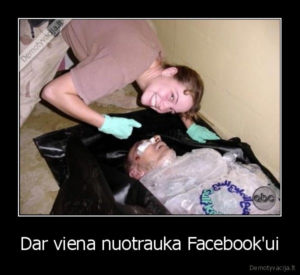 Dar viena nuotrauka Facebook'ui