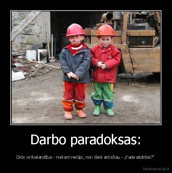 Darbo paradoksas: