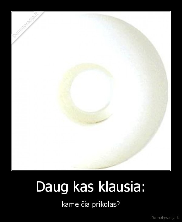 Daug kas klausia: