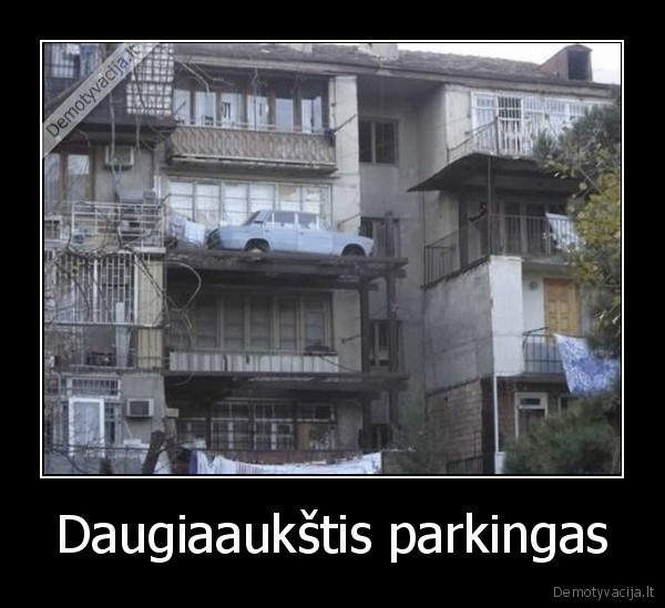 Daugiaaukštis parkingas