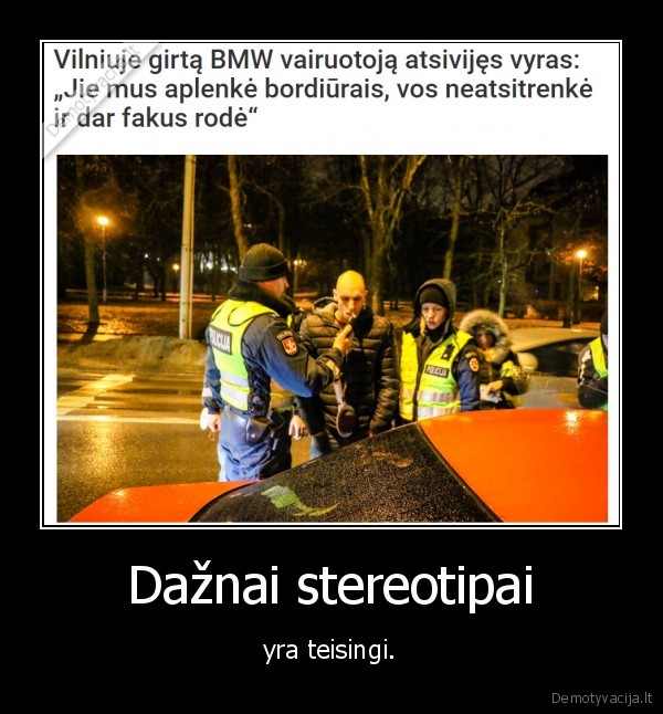 stereotipai,bmw