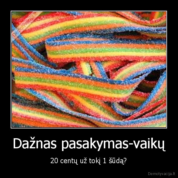 Dažnas pasakymas-vaikų