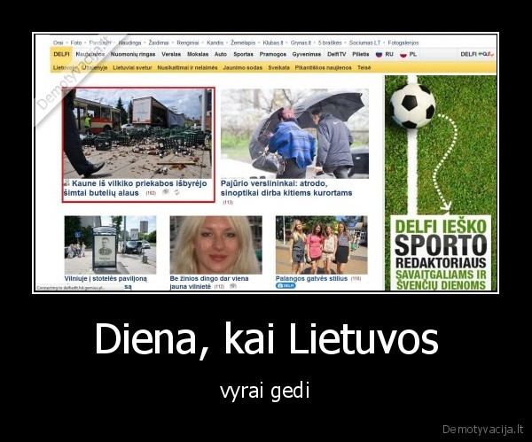 Diena, kai Lietuvos