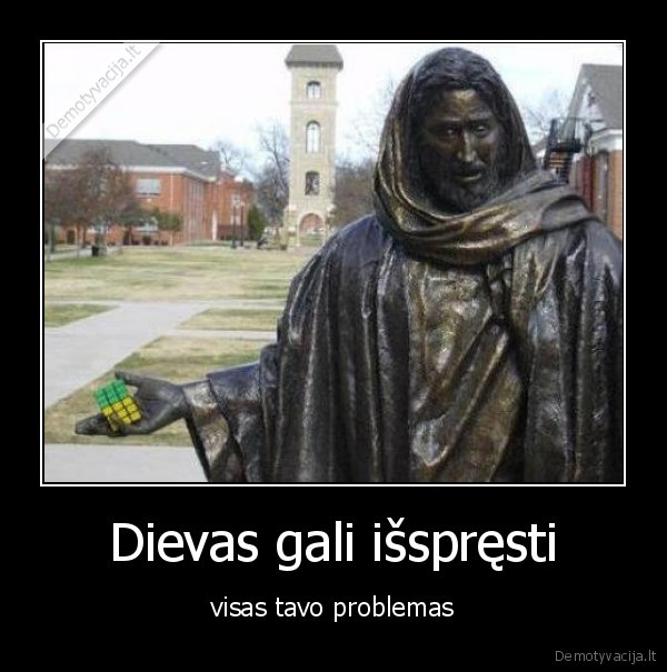 god,diewas,problemos,kubik, rubik