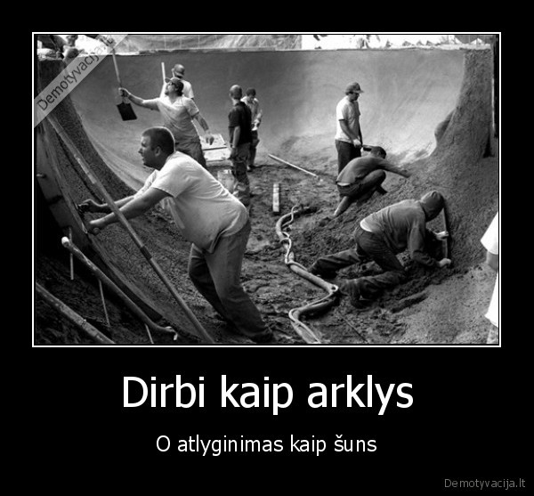 Dirbi kaip arklys