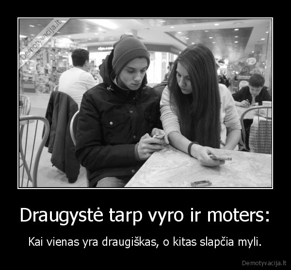 Draugystė tarp vyro ir moters: