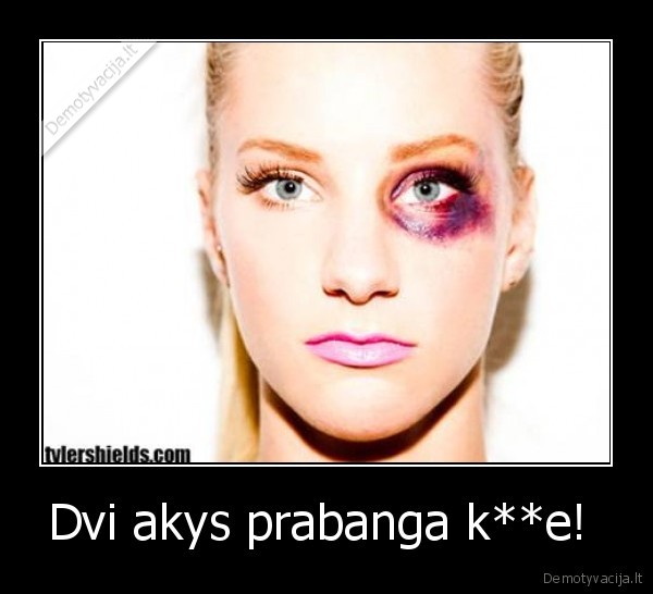 Dvi akys prabanga k**e! 