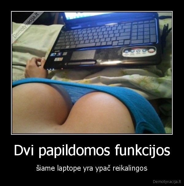 Dvi papildomos funkcijos