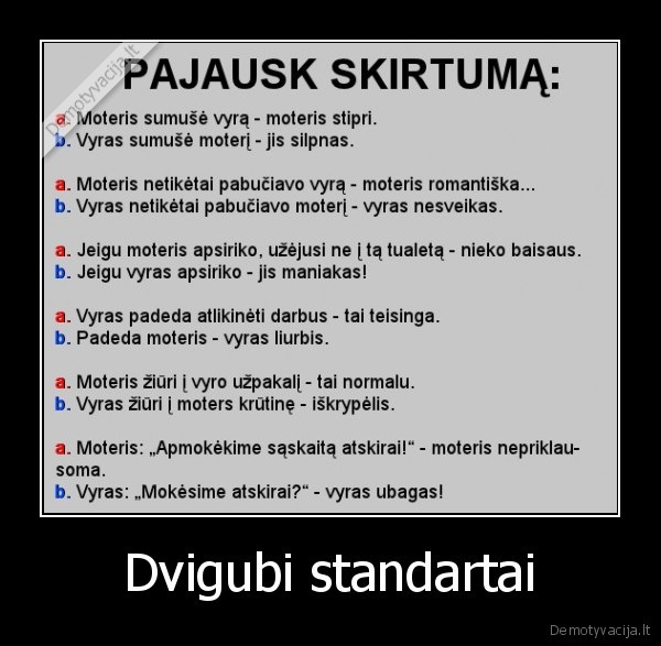 Dvigubi standartai