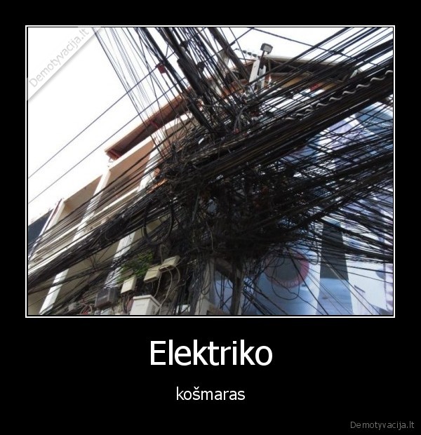 laidai,kosmaras,elektra