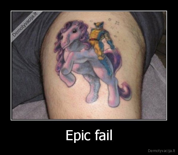 Epic fail