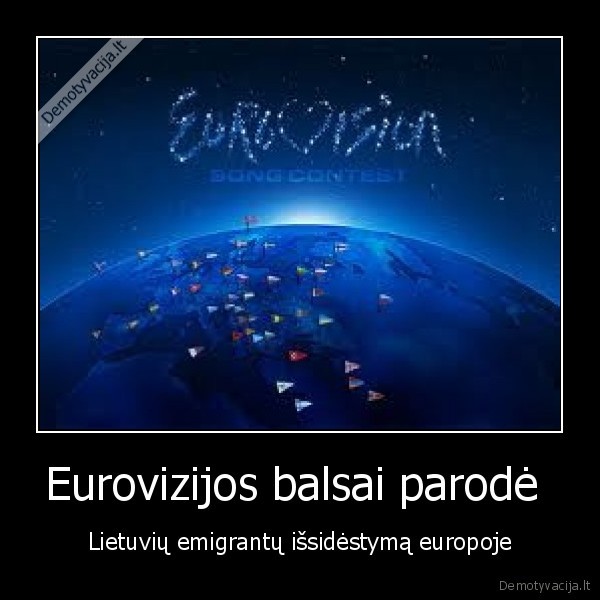 eurovizija, balsai, lietuva