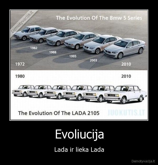 evoliucija,auto,lada