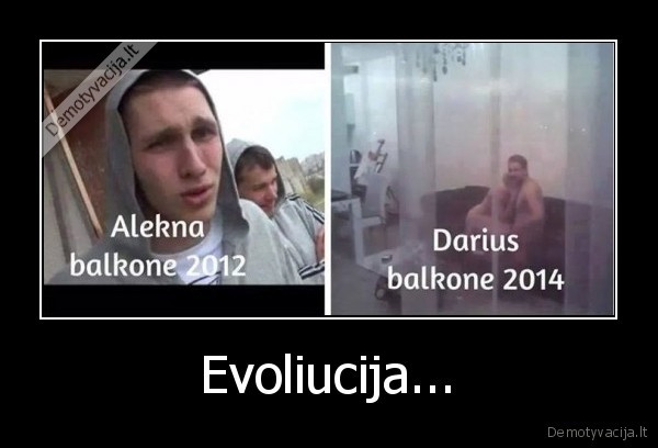 Evoliucija...