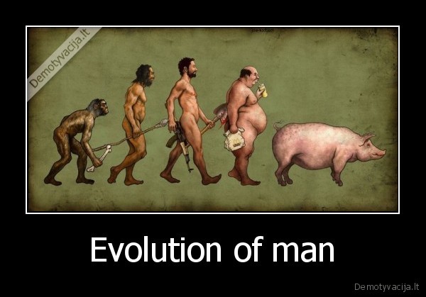 Evolution of man