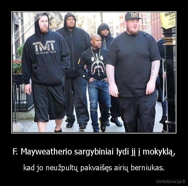 mayweatheris,sargybiniai,mokykla,mcgregoras