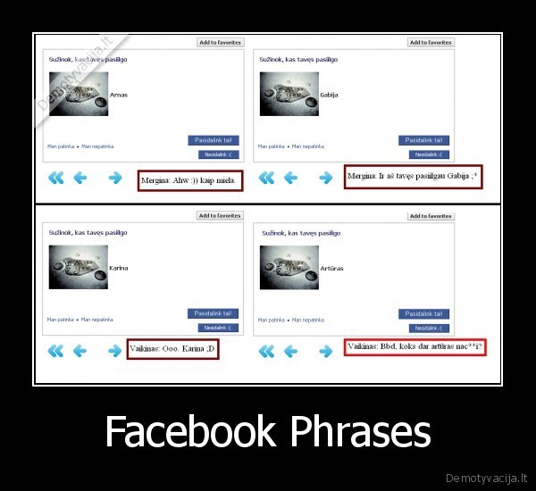 Facebook Phrases