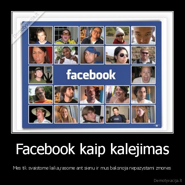 Facebook kaip kalejimas