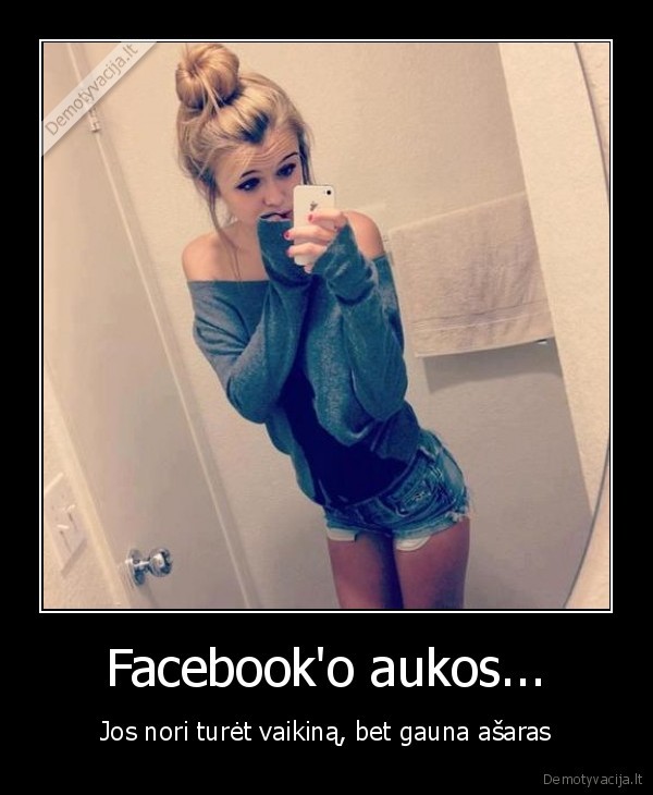 Facebook'o aukos...