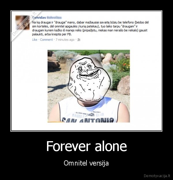 forever, alone, omnitel, versija