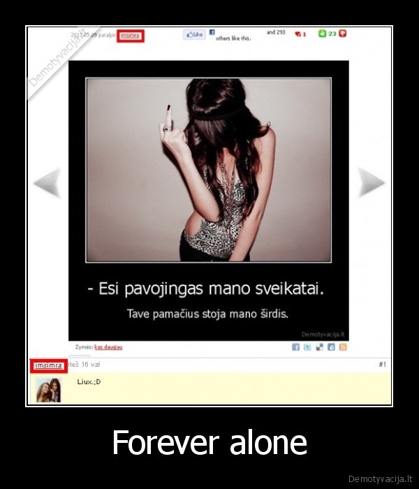 Forever alone