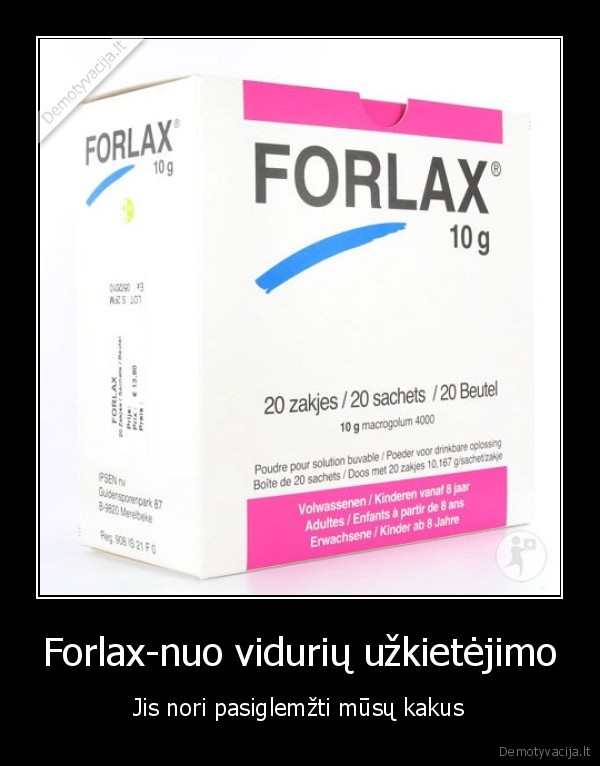 forlax,vaistai