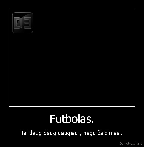 Futbolas.