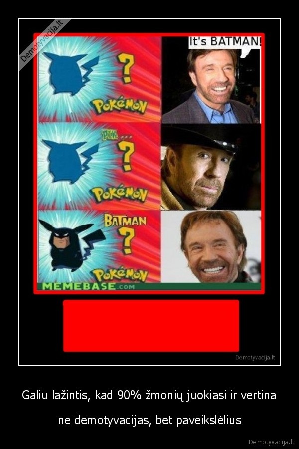 chuck, norris, demotyvuotas, niekada