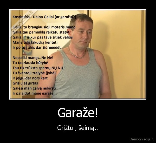 Garaže!