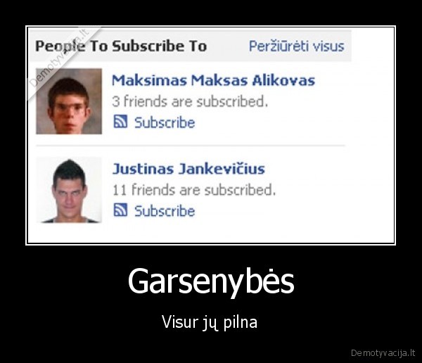 Garsenybės