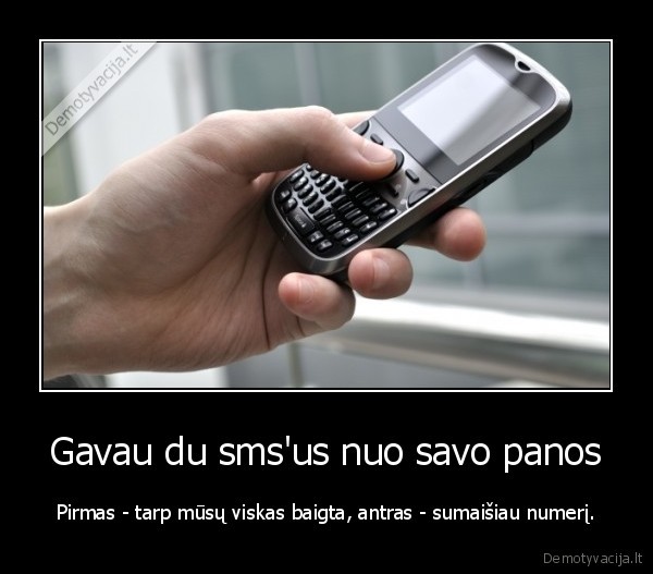 sms, pirmas, antras, nu, va