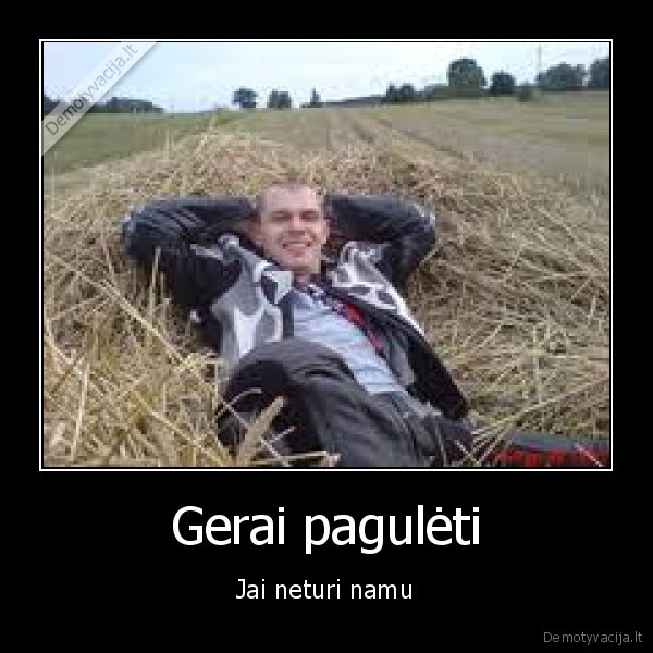 Gerai pagulėti