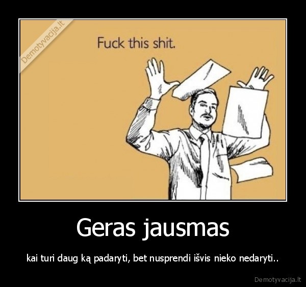 Geras jausmas