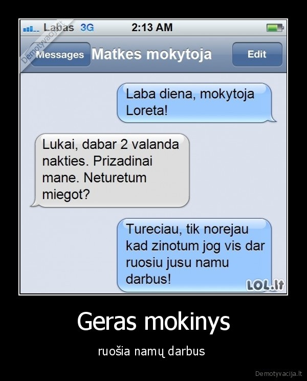 Geras mokinys